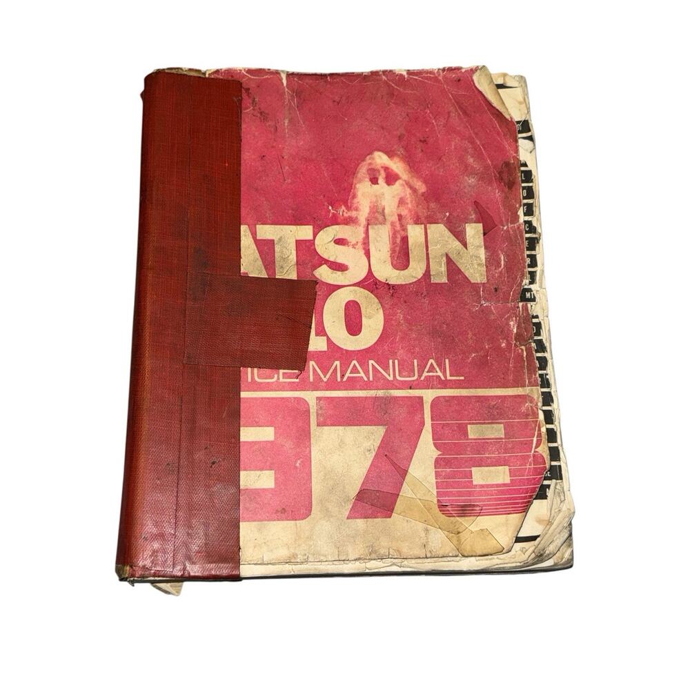 1978 Datsun‎ B210 Original Factory Repair Shop Manual OEM Service Guide READ